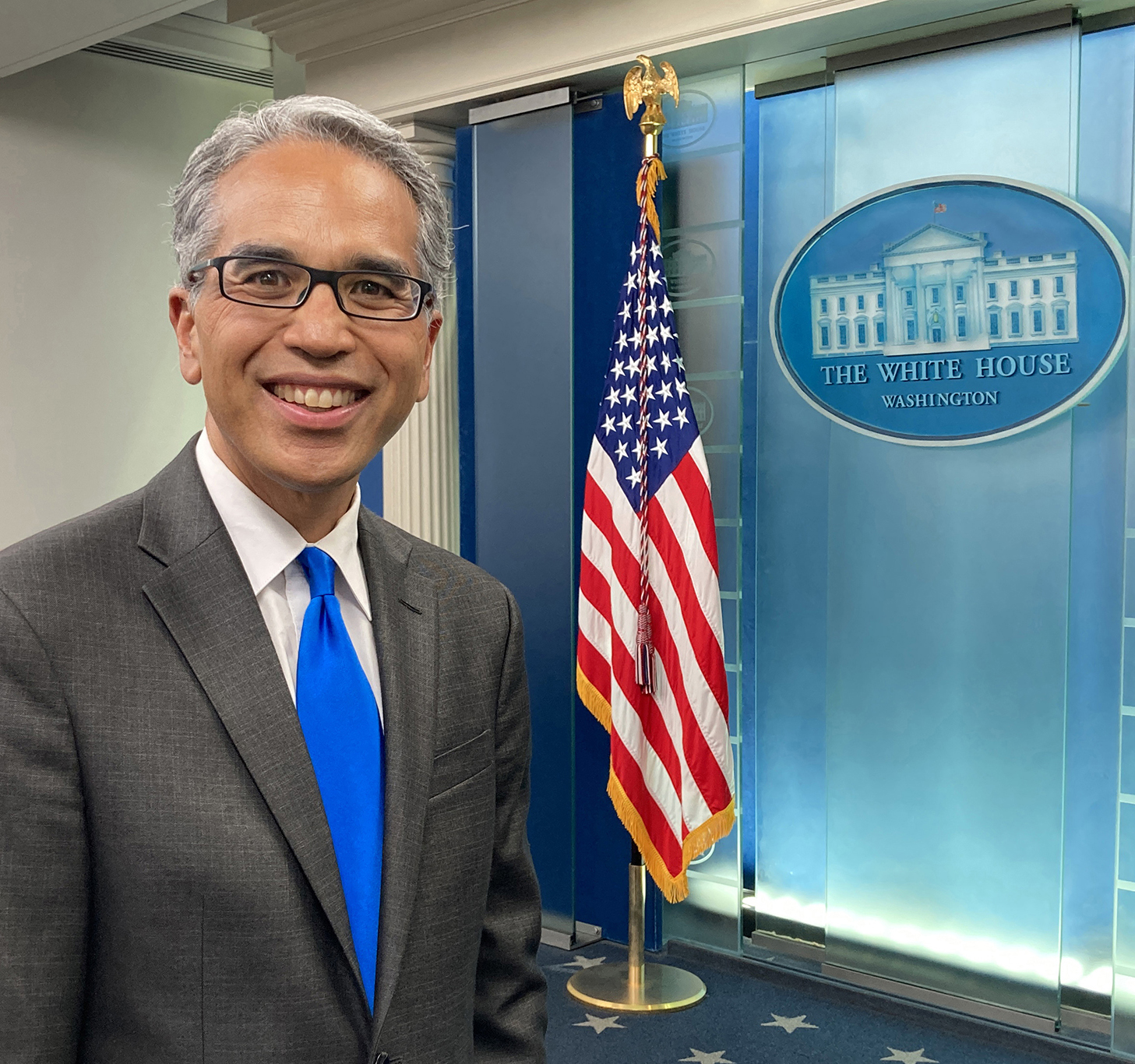 Patrick Gonzalez at the White House.