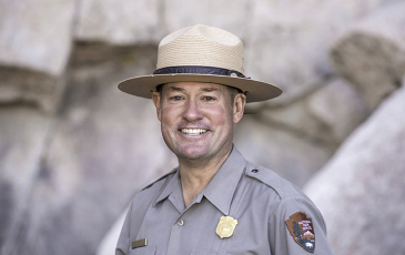 image of park ranger David Smith in uniform 