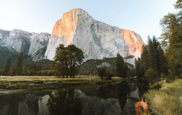 Image of half dome in Yosemite National Park
